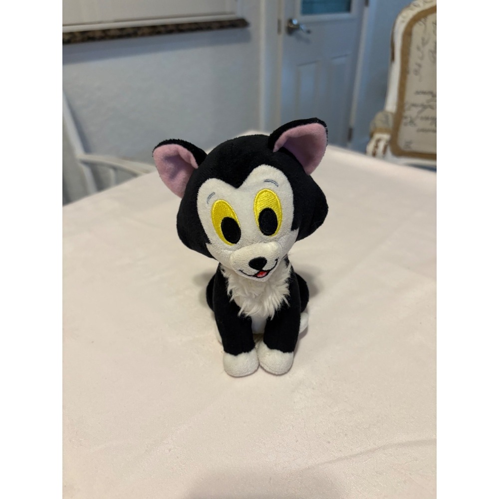 Disney ‎ Pinocchio 5 " Figaro Stuffed Plush Cat